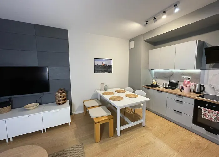Essence Lux Apartment, Free Parking, Self Check-in 24h * Poznan