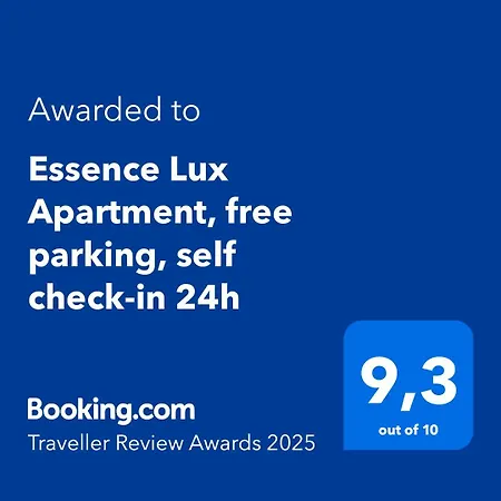 Essence Lux Apartment, Free Parking, Self Check-in 24h Appartement